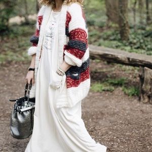 MES DEMOISELLES Jimmy Cardigan Sweater, size 4/6